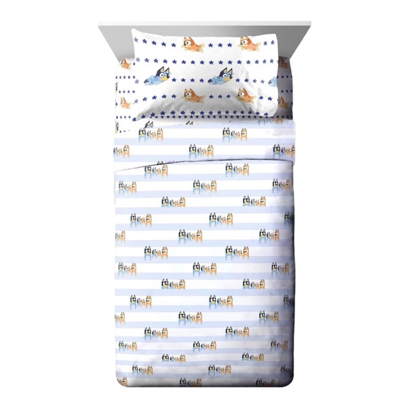Bluey Bedding Bluey Twin Size Sheet Set Poshmark